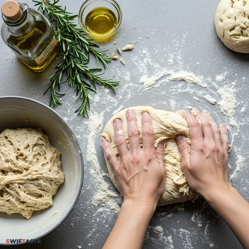 Braided Focaccia Bread