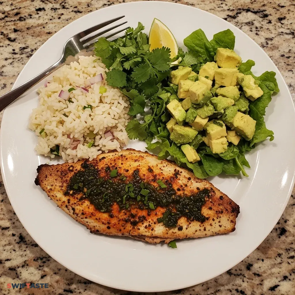 Spicy Grilled Tilapia Meal