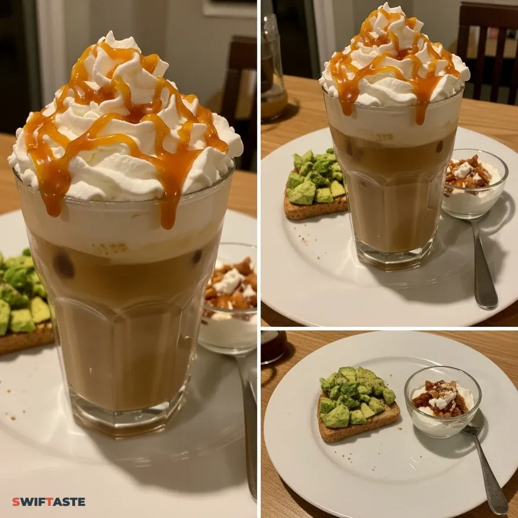 Caramel Iced Coffee Drink 11 Caramel Iced Coffee Drink