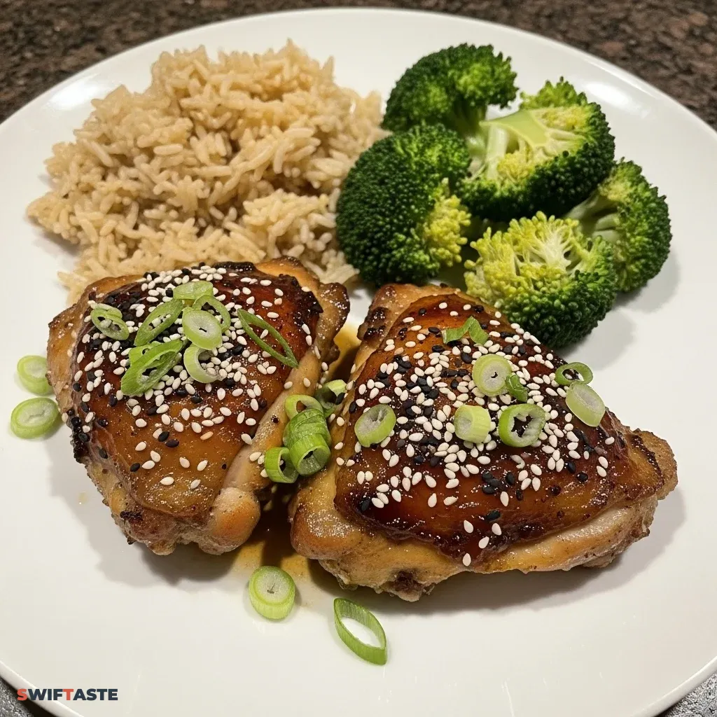 Honey Chicken Thighs Plate 11 Honey Chicken Thighs Plate