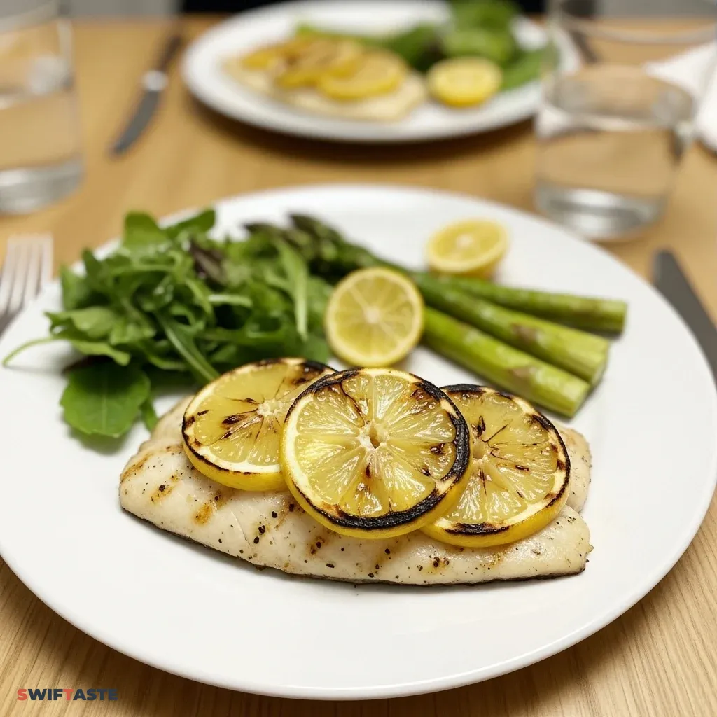 Lemon Grilled Fish Fillet