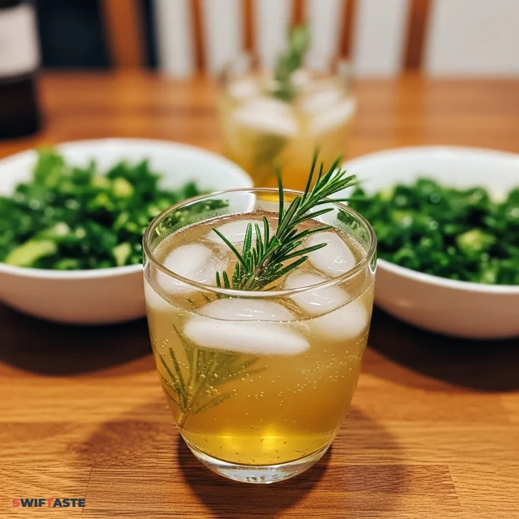 Sparkling Mocktail Drink