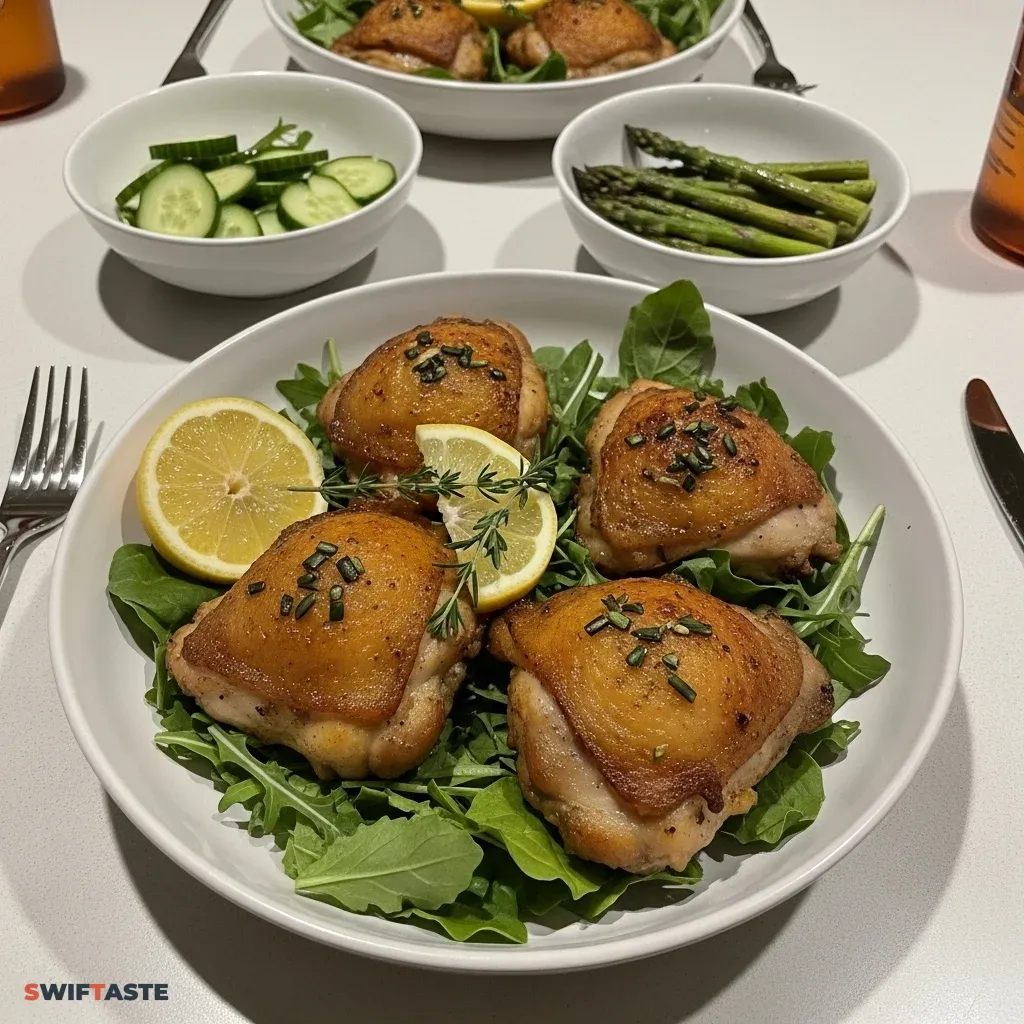 Herb Chicken Thighs Bowl
