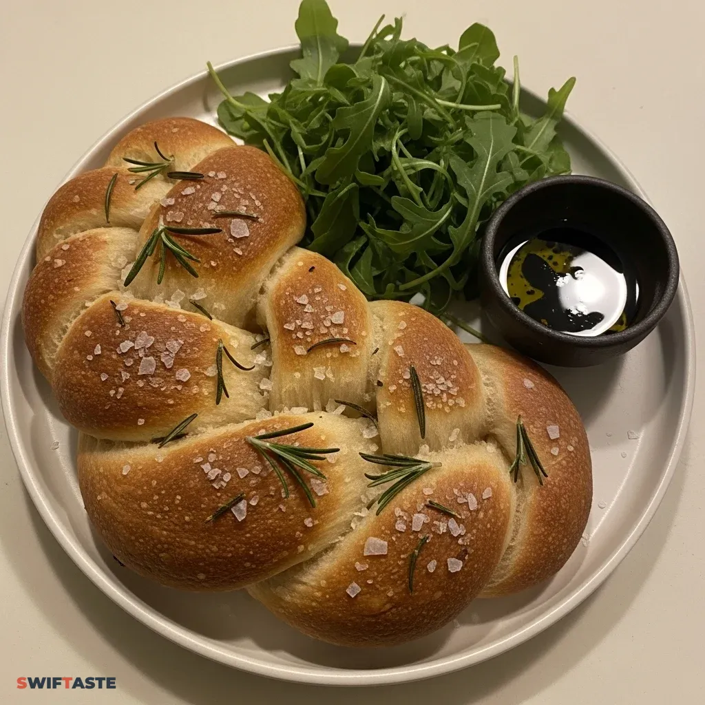 Braided Focaccia Bread