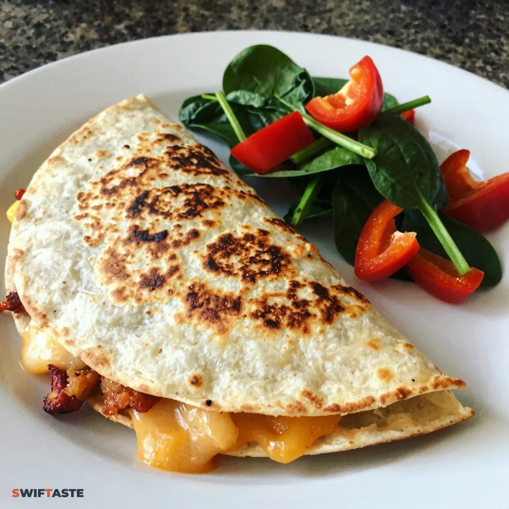 Cold Turkey Quesadilla
